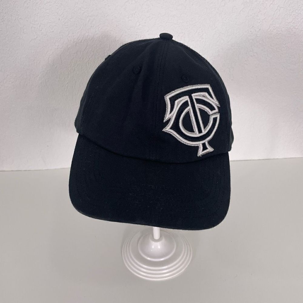‘47 Minnesota‎ Twins Black with White & Silver Logo Hat